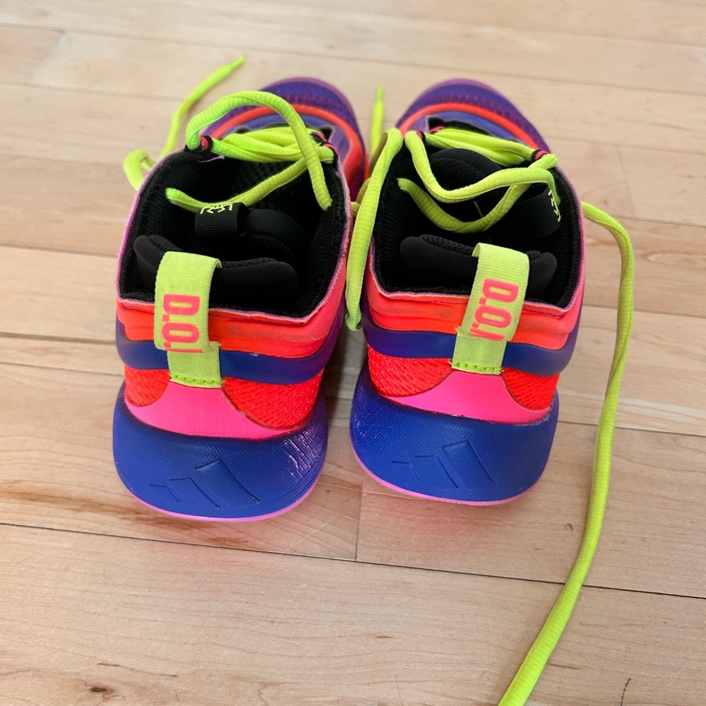 Adidas Purple and Pink D.O.N. Issue #6 Sneakers like new - Picture 7 of 14